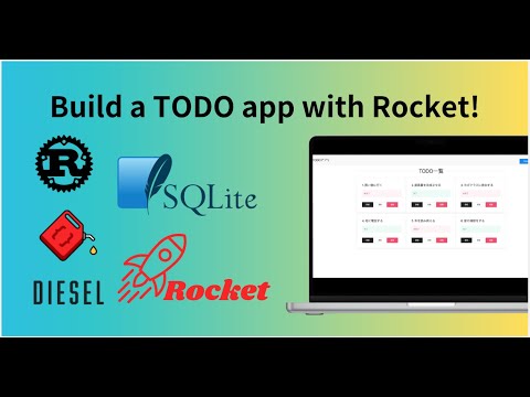 Let's build a TODO application using Rust's framework Rocket [Programming Live].