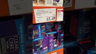 Clear Care Plus Disinfecting Solution 2x16 oz. | Costco Deals | March 2022 | #shorts