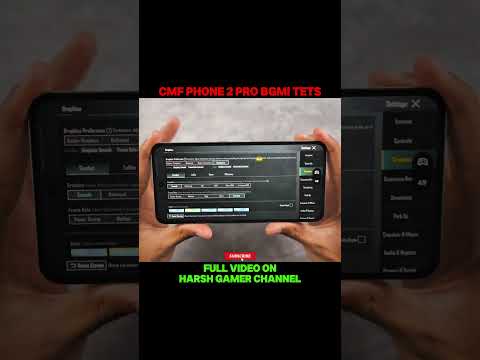 Cmf Phone 2 Pro  Bgmi Test 120Fps Test Graphics Test #cmfphone2pro #bgmi #shorts
