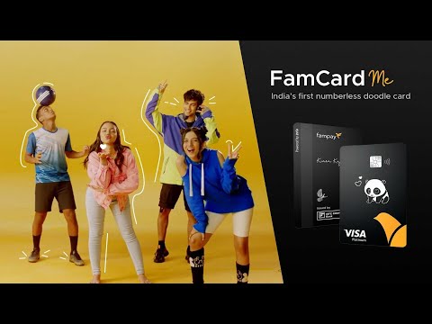 FamCard Me- The Only Card You'll Ever Need. #FamCardMe #FamPay