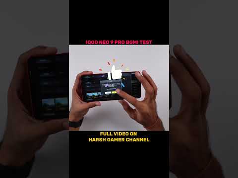 IQOO Neo 9 Pro Pubg Test 120Fps Test Graphics Test #iqooneo9pro #shorts