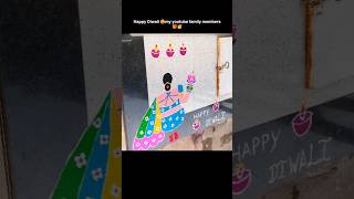 Diwali special big and beautiful rangoli.#rangoli#shortsfeed#youtubeshorts#ytshorts#ytshortsvideo#yt