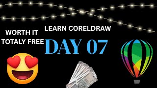 LEARN CORELDRAW | DAY 07 | COREL DRAW | #creative #logo #professional