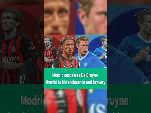 Nordic surpasses De Bruyne thanks to his endurance and bravery#modric#kevindebruyne#football