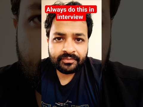 Mistake to avoid during interview #shortsfeed #interviews #interviewtips  #shorts #education