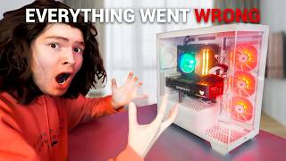 I Built A Gaming PC and EVERYTHING WENT WRONG