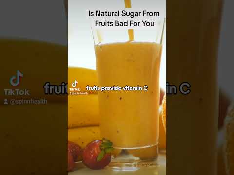 Myth or Truth pt9. Is Natural Sugar From Fruits Bad  #fruits #sugar #healthandwellness #nutrition