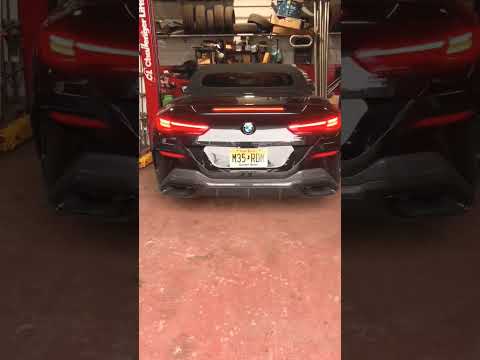 Bmw M850i Custom Exhaust 🔥 #bmwusa #bmwm850i #Mseries#tooloud #loudcars #musictomyears#supercar