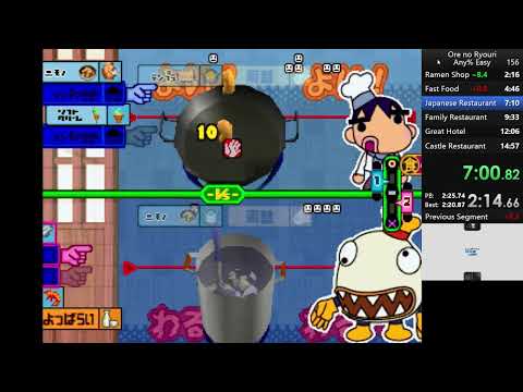 【RTA】俺の料理/Ore no Ryouri Any% Easy -14:46