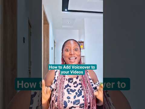 How to add a voiceover to Any video. I use the Capcut app for this video.