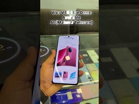 Vivo V50 Live Demo Available #mobile #