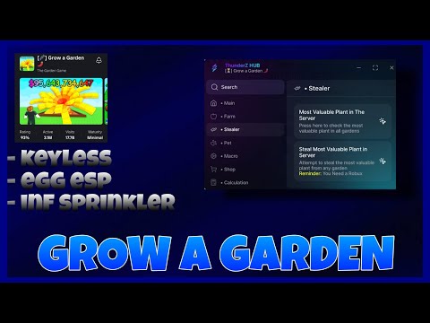 NEW!! Grow a Garden Pet Randomizer, Inf Sprinklers, Pet middle, Script | Roblox OP Egg Script 2025!🔥