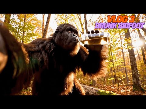Drunk Bigfoot Vlog 5 : I Tried the Campers' Leftovers… Bad Idea 😵‍💫