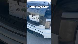 Whats in the #frunk of my #fordlightning #f150lightning #evtruck