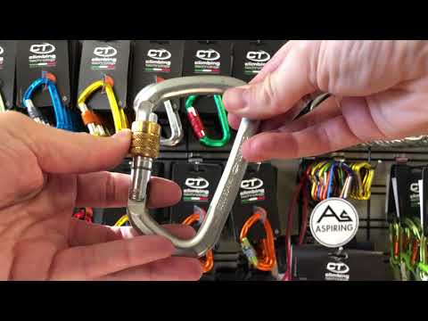 CT Large Steel Screw Gate Carabiner