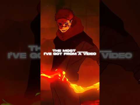 The most ___ I've got from a video #fyp #anime #animeedit #viral #shortsfeed #viralshort #goal