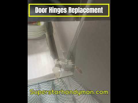 Door Hinge Replacement  Handyman  Singapore #handymansingapore #handymanservices #homeimprovement
