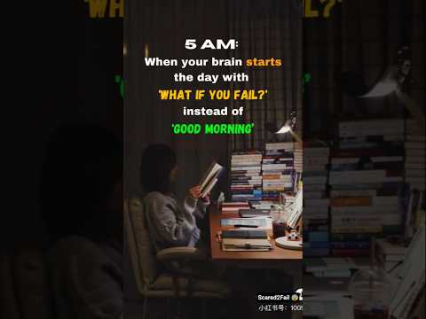 😅 Who else wakes up stressed before their alarm?☕.  #5Amgrind #studyReality #ToxicMotivation #study