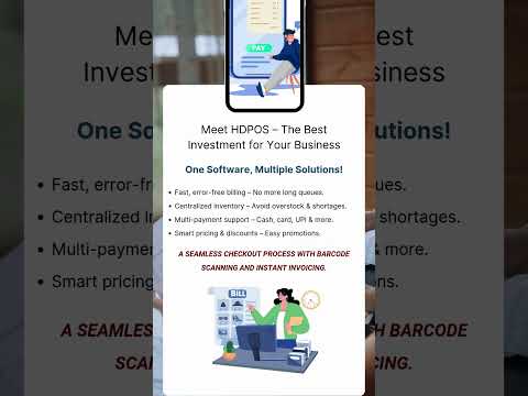Boost Your Business with HDPOS | Fast & Easy Billing Software for Retail & More! 🚀