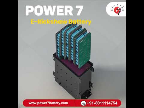Unstoppable power. Unmatched performance. Power 7 E-Rickshaw Battery#UnstoppablePower