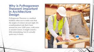 USING PYTHAGOREAN THEOREM IN ARCHITECTURE