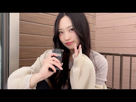 [ASMR in the garden] Take a peek at your relaxing time 🌿 Nature sounds/Rain sounds/Recommended books