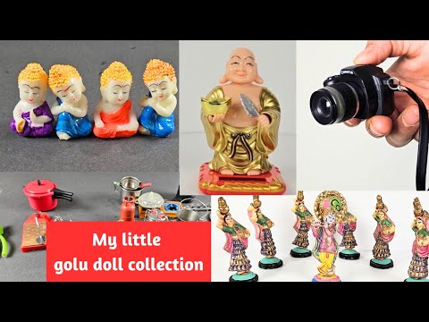 My little collection of Golu dolls | Miniatures |Navratri 2023 #golu #bommalakoluvu