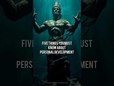 Five things you must know about personal development #lifelessons #wisdom #personaldevelopment