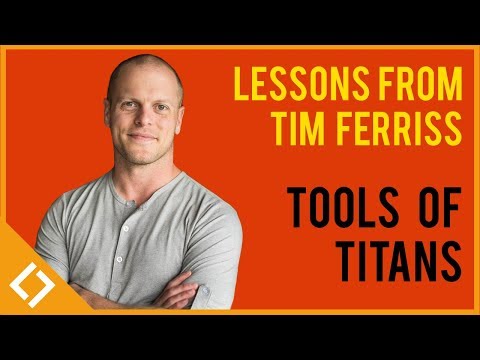 Lessons from Tools of Titans by Tim Ferriss