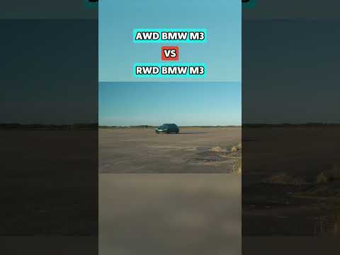 AWD BMW M3 VS RWD BMW M3