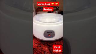 Curd Maker | Yogurt Maker | Agaro Yogurt Maker #yogurt #curd #shortvideo #shorts #shortsvideo #reels