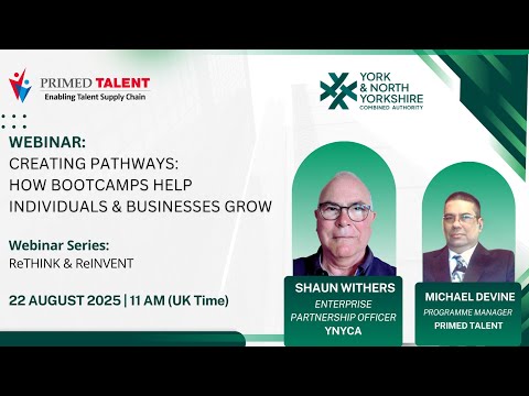 Creating Pathways: How Bootcamps Help Individuals & Businesses Grow | Shaun Withers | YNYCA