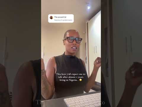 Someone on my recent YT video said I’m forcing my accent 😂….