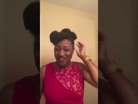 Lady in Red! ❤️🥰 #eleganthairstyles #naturalhaircare #beforeandafter #transition #Christianrap