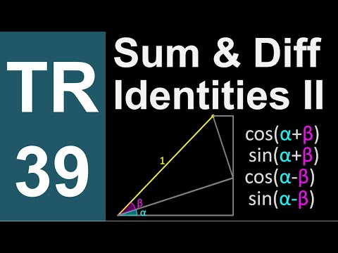 TR-39: Using Sum and Diff Identities (Trigonometry series by Dennis F. Davis)