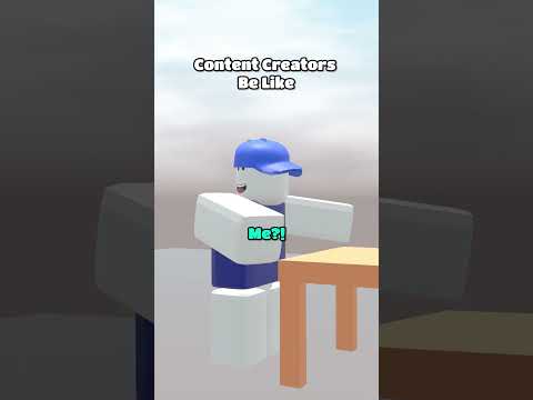 Content Creators Be Like #roblox #robloxshorts #robloxmemes
