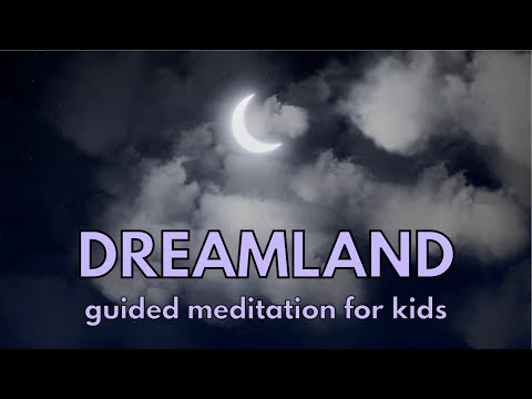 Guided 🌙 SLEEP MEDITATION for KIDS ✨👧🏻👶🏼👦🏿 w/ healing music