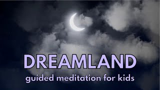Guided 🌙 SLEEP MEDITATION for KIDS ✨👧🏻👶🏼👦🏿 w/ healing music