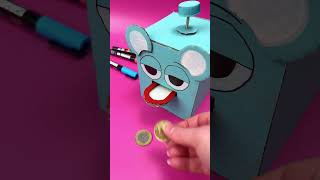Crafting a Whimsical Cardboard Piggy Bank! 🐷💖💸