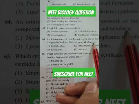 Neet biology question #neetquestions #neet #neetbiology #biology
