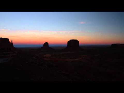 Monument Valley Dusk Timelapse