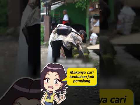 Guru Honorer Ini Jadi Pemulung, Demi Penuhi Kebutuhan Sehari-Hari!