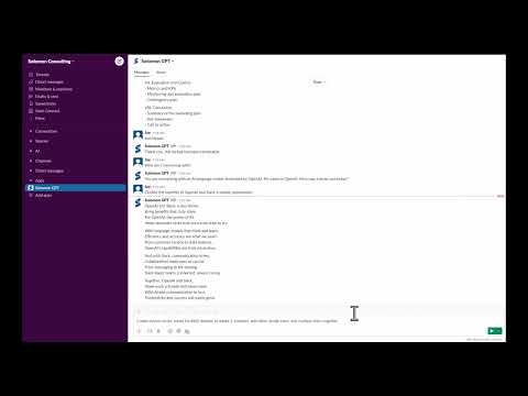 Empower Your Business Users: Integrate GPT into Slack | Solomon Consulting Group