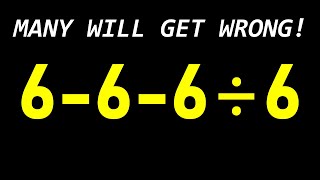 Try Solving This Tricky Math Expression!