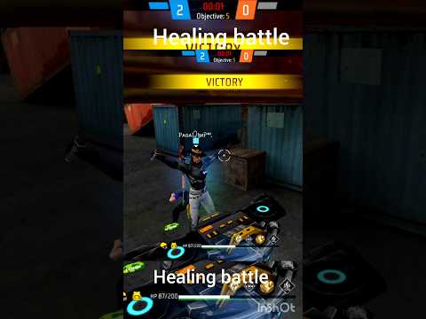 HEALING BATTLE IN LAST ZONE #freefire