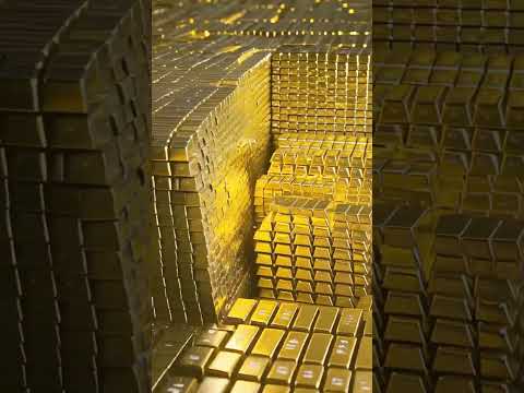 “Melting Gold into a Perfect Bar | Real Gold Transformation ” #Gold bar #Gold melting #Gold making