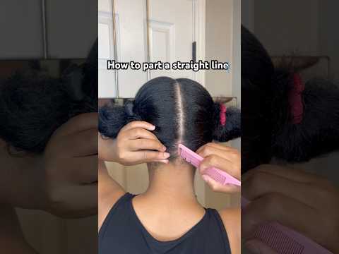 Would you like to see a more detailed parting video? #atlantabased #hair #parting