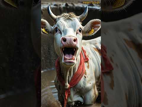 "Cow Fell into Pit | Emotional 3D Rescue Story | Hindi Animation || #shortstory