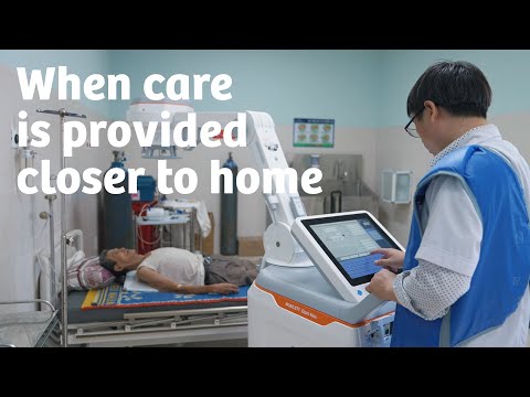 When care is provided closer to home