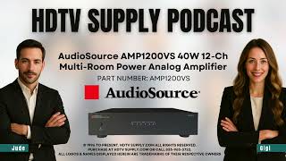 AudioSource AMP1200VS 40W 12-Ch Multi-Room Power Analog Amplifier